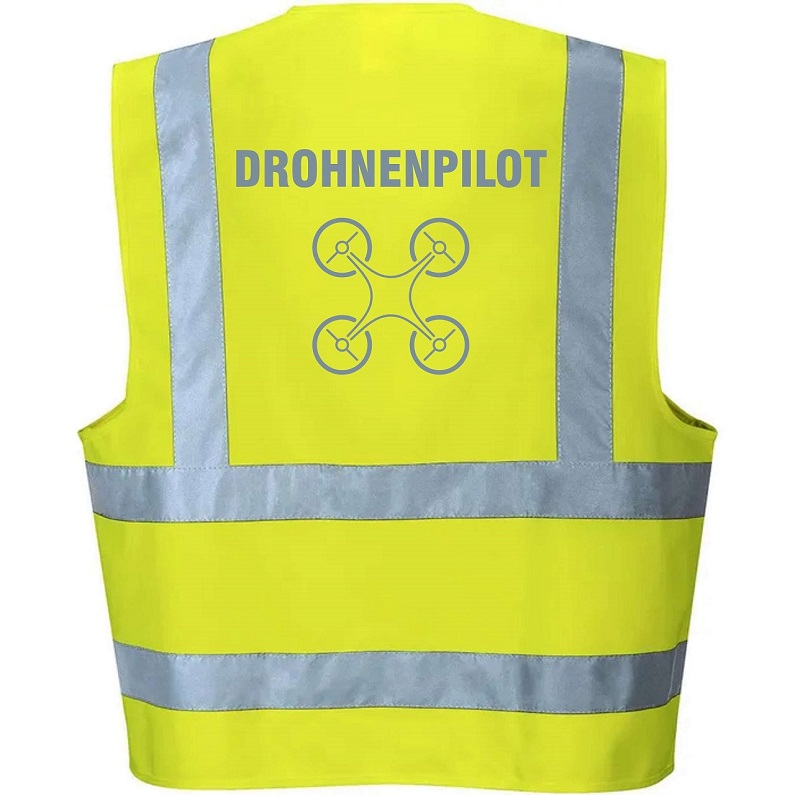 Warnweste leuchtgelb Warnweste leuchtgelb
